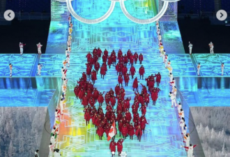 加拿大运动员狂晒北京冬奥会开幕式（多图）