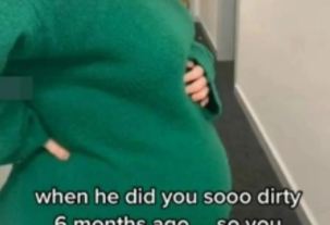 报复劈腿前男友 她假装怀孕6个月吓对方
