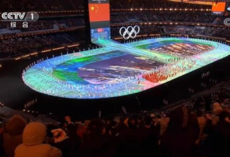 开幕式看点合集：五环破冰而出 人工智能动捕