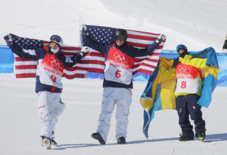 自由式滑雪男子坡面障碍赛 美国包揽金银牌