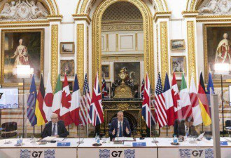 俄乌紧张局势升级，G7外长发表联合声明