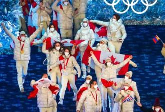 26枚奖牌！加国运动员冬奥闭幕仪式的精彩瞬间