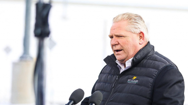 Doug Ford Says The Carbon Tax Is A 'Job Killing' Tax & 'It's Going To Kill Us'