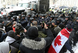加拿大警方清场反疫苗运动 190人遭捕