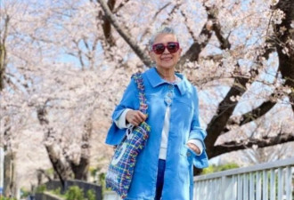 时髦与年龄无关，70岁日本奶奶越老越优雅