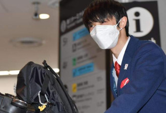 到家! 羽生结弦乘冬奥专机抵达东京