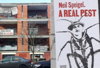 多伦多租客收驱逐通知 张贴海报画房东为蟑螂