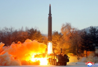 朝鲜再次发射导弹 称美是 乌克兰危机的根源