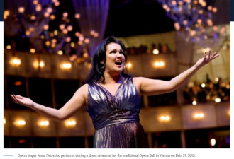 俄一歌唱家被纽约大都会歌剧院解雇