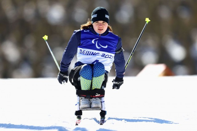 Ukranian biathlete Anastasiia Laletina pulls out of Paralympics