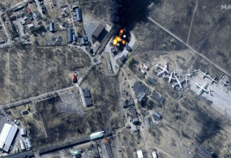 美卫星图像捕捉乌克兰各地真实现状 小镇被毁
