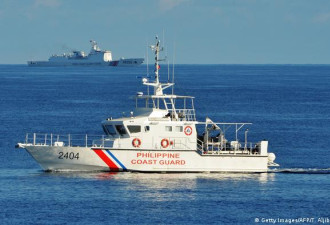 菲律宾指责中国海警船在争议海域&quot;近距离活动&quot;