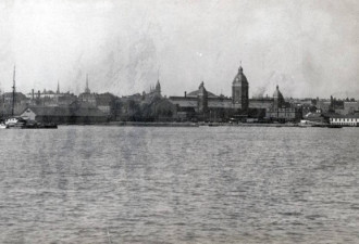 难得一见老照片：100年前多伦多天际线啥模样