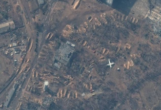 基辅城郊机场卫星画面曝光：俄军已全部撤光