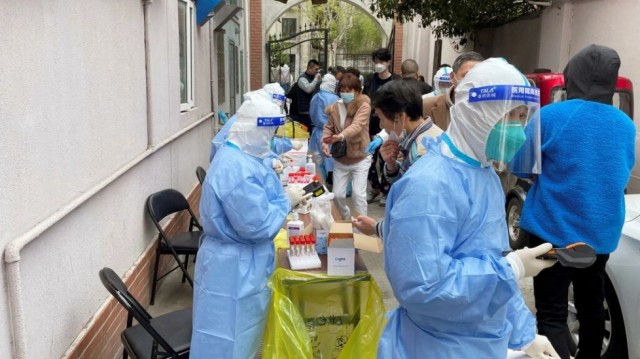 上海全市核酸检测 中国批2款mRNA疫苗
