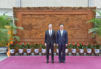 中国外交部副部长谢锋会见美新驻华大使