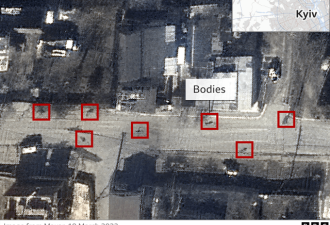 卫星图像披露俄军屠杀平民，打脸俄国3个宣称