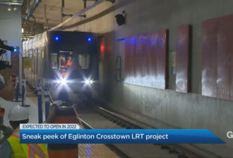 多伦多密市将通地铁 Eglinton地铁西延线开建