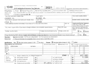 拜登夫妇公布年税单:年收入逾61万美元