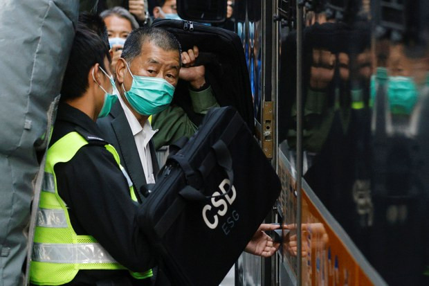 黎智英等5名香港民主派获提名诺贝尔和平奖