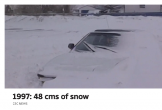 加拿大历史上漫过屋顶的积雪你见过没？