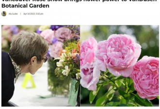 温哥华玫瑰双年展 不出国看凡尔赛花园