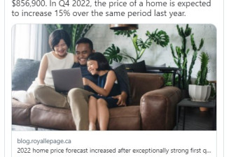 多伦多房价又创纪录：一年内涨了近30%