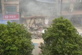 长沙医学院一楼房坍塌 楼内有学生长租
