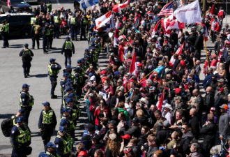 万人车队围堵首都：警民冲突！多伦多也乱了!