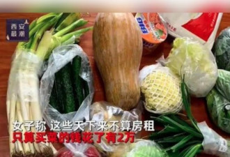 活不起? 上海人晒账单: 封城44天买食物花超2万