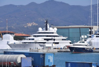 疑似普京的7亿美元超级游艇 在意大利遭扣押