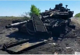 俄最新主战车T-90M被打爆 乌军公布