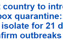致死率或达10% 猴痘感染也要隔离21天