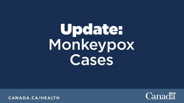 Monkeypox cases. Canada.ca/Health