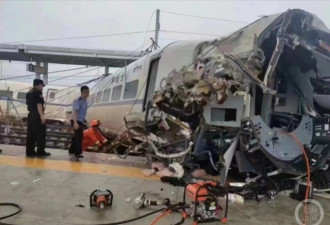 中国动车出轨1死8伤 视频显示列车曾紧急制动