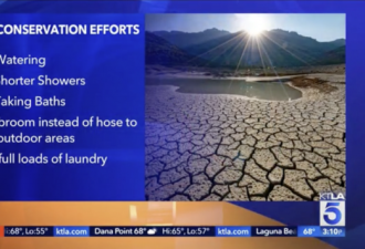 干旱来 加州采更严格节水政策这些地方不能浇水