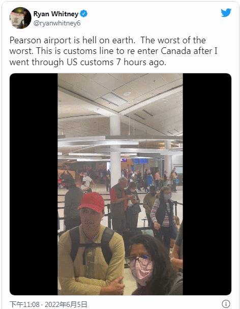 多伦多机场约100趟航班取消！大批旅客滞留一夜！