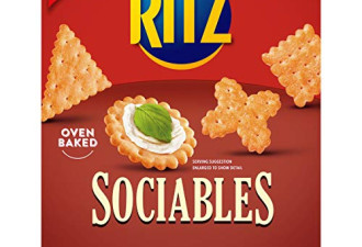 Ritz Sociables 烘烤酥脆薄饼干$1.99