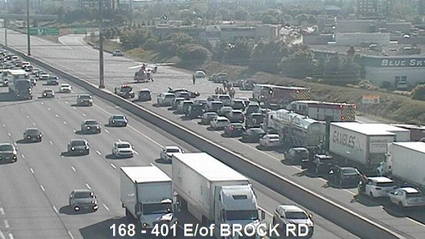 Hwy. 401 collision