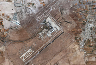 叙利亚大马士革国际机场遭以色列袭击 卫星图像曝光
