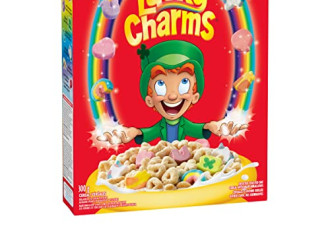 Lucky Charms谷物燕麦圈含七彩棉花糖$3.99