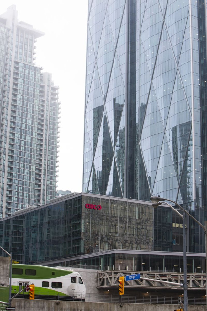 CIBC Square, on Toronto’s Bay Street, was co-developed by real estate investment firm&nbsp;Hines Interests LP.&nbsp;