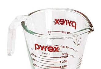 Pyrex 300ml容量加厚玻璃杯$5.27