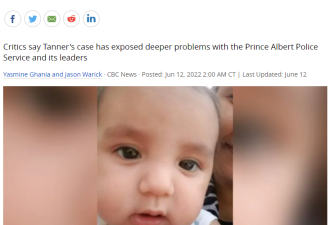 加拿大13个月大婴儿惨死父亲手中