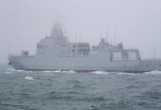 中国军舰北上日本海 万吨驱逐舰赫然在列
