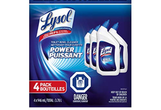 Lysol 马桶清洁剂4个现价$9.14
