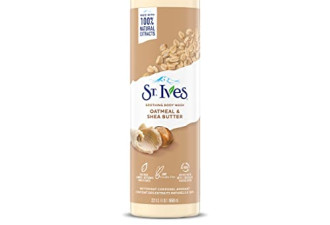 St. Ives燕麦乳木果滋润沐浴露$3.79温和去污