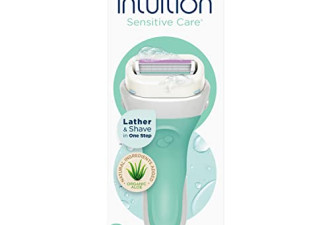 Schick 脱毛刀自带肥皂含2替换头$9.37