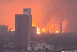 上海工厂爆炸已1死1伤 燃烧5小时恐怖画面曝光