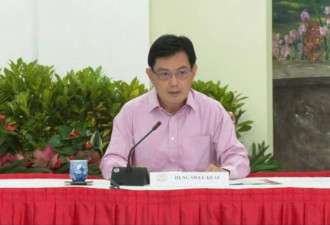 新加坡副总理王瑞杰新冠病毒检测呈阳性